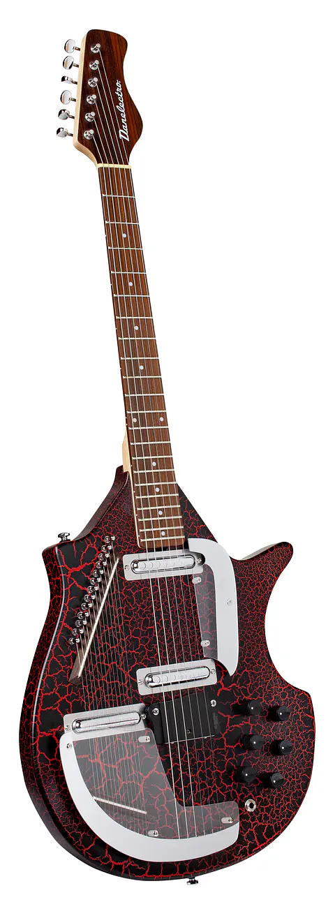 Guitarra eléctrica Danelectro large Sitar