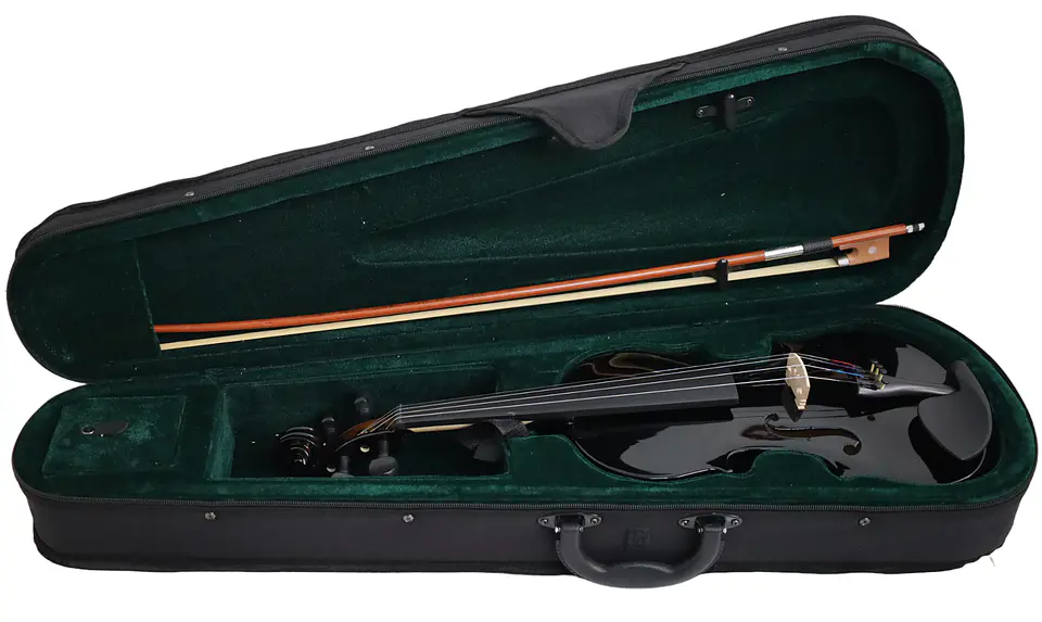 Violín Livorno Color Negro 3/4 LIV-25BK 4