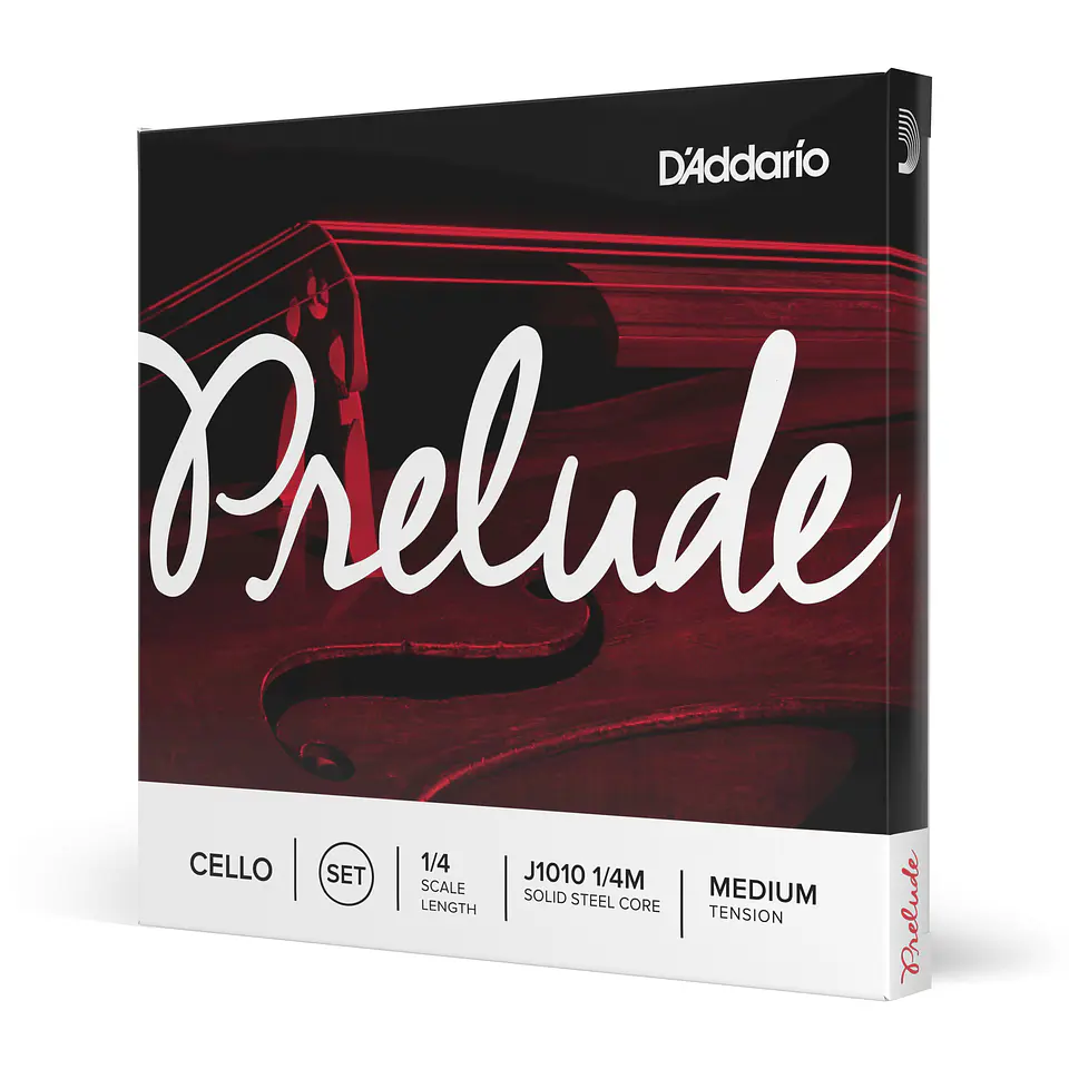 Set cuerdas Cello Prelude 1/4 Med J1010 1/4M Daddario 1