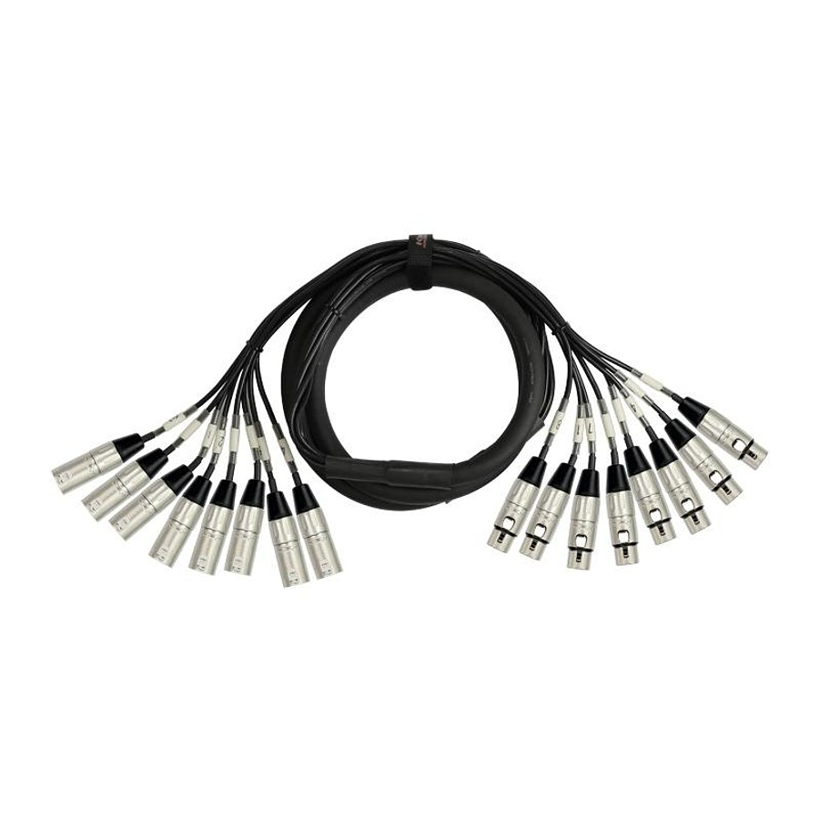 Cable Multitrack 10 Mt- 8 Canales Mt-815-10