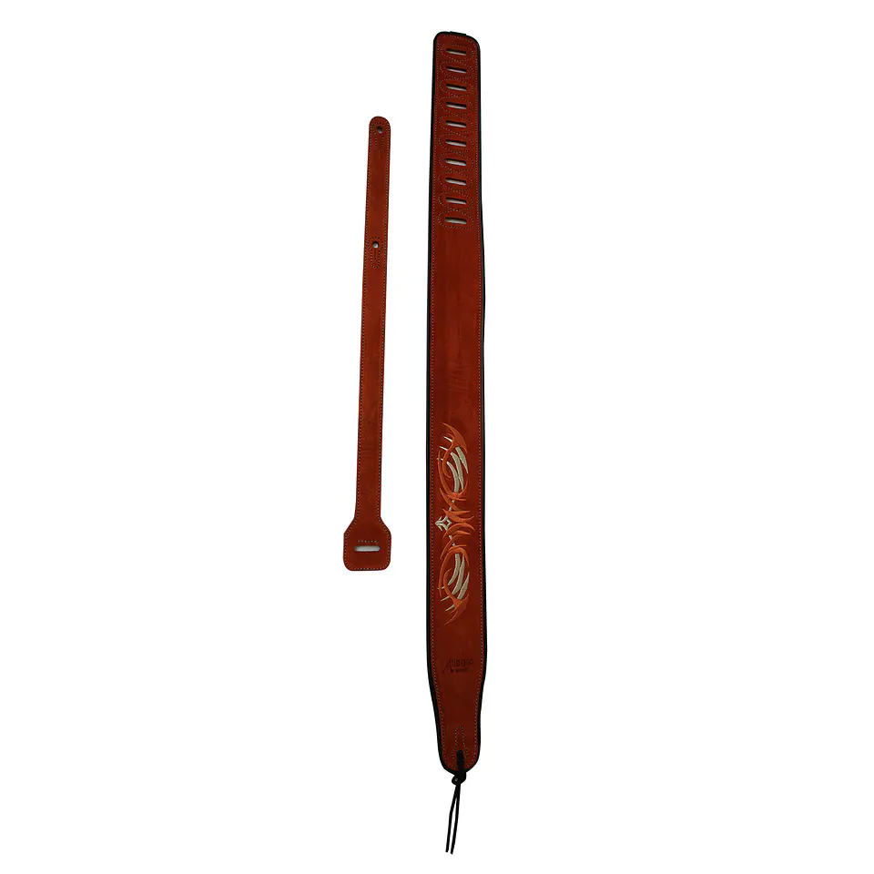 Correa Para Guitarra O Bajo Allegro Cuero EM ALL-LGST-29 1
