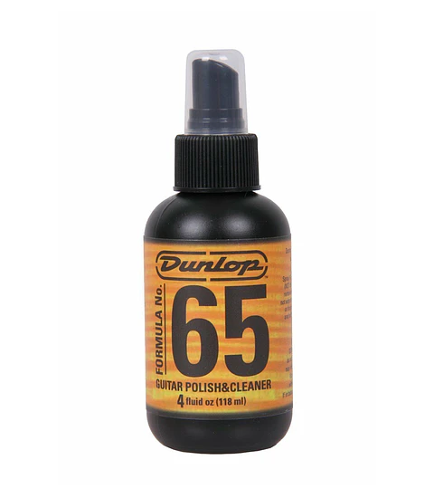 Limpiador y pulidor de guitarra  Dunlop Formula 65 4oz