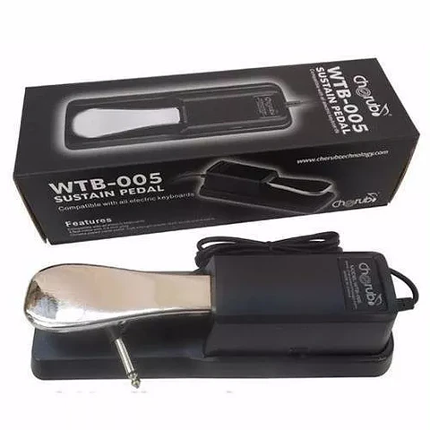 Pedal Sustain Para Teclado Cherub Wtb-005