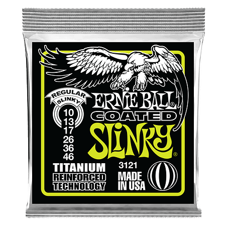 Set de cuerdas Ernie Ball Slinky Titanium 10 - 46