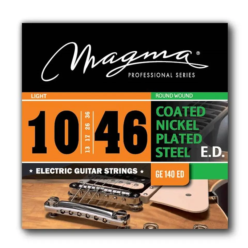 Set Cuerdas Guitarra Eléctrica  GE140ED Magma 1