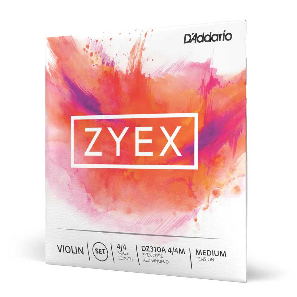 Set de cuerdas Violín 4/4 Zyex Alum Med DZ310A 4/4M Daddario 1