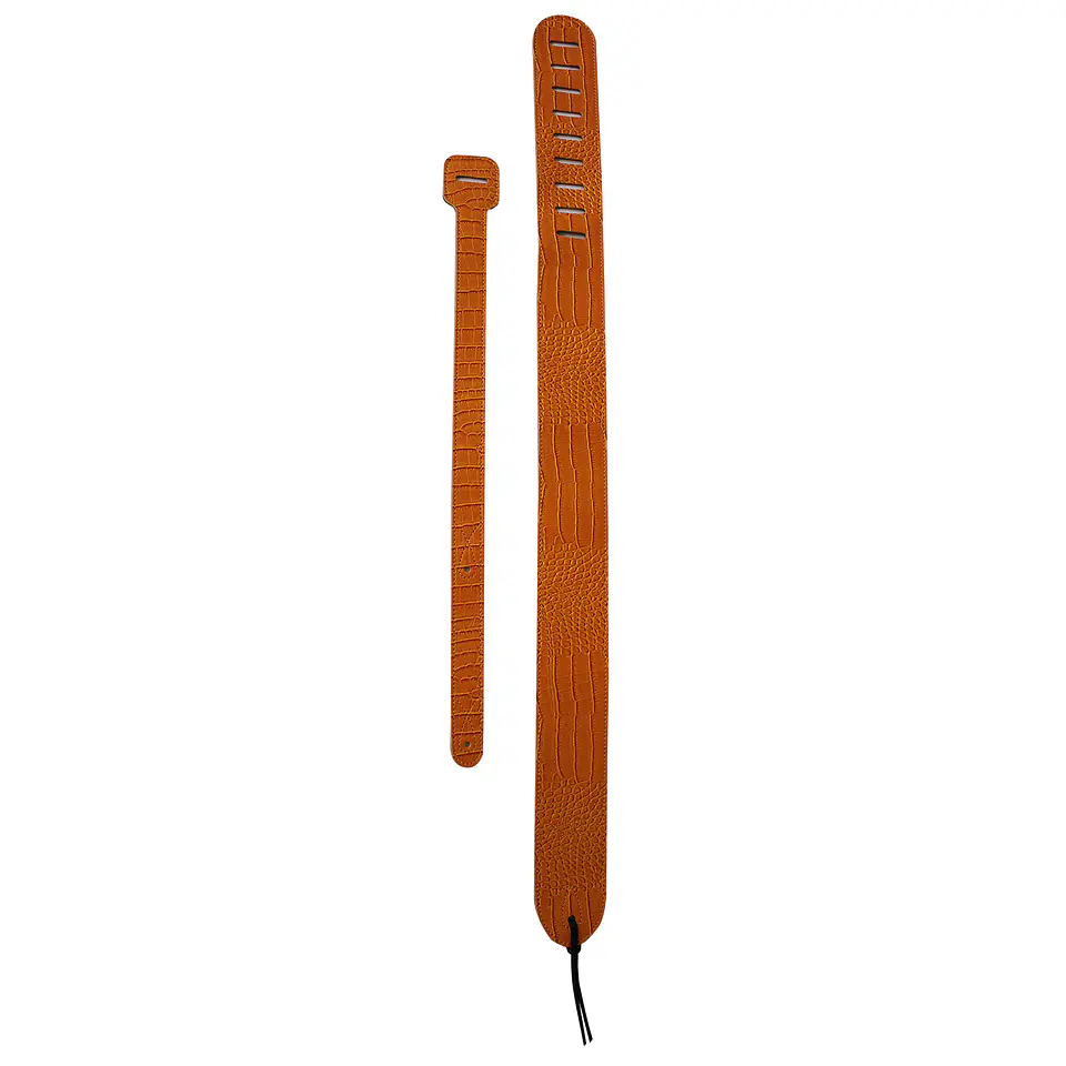 Correa Para Guitarra Allegro Cuero Standard Brown ALL-PG-BR 2