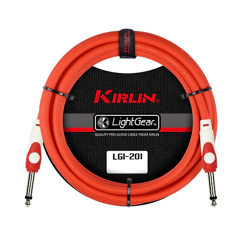 Cable Instrumento Estandar 6M Lgi-201-6R Rojo