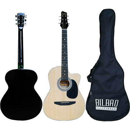 Guitarra Acústica Bilbao BIL-38C-NT + Funda