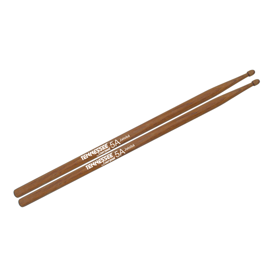 Baquetas Liverpool Tennessee Jatoba 5A punta Madera TN-JAT-5AM