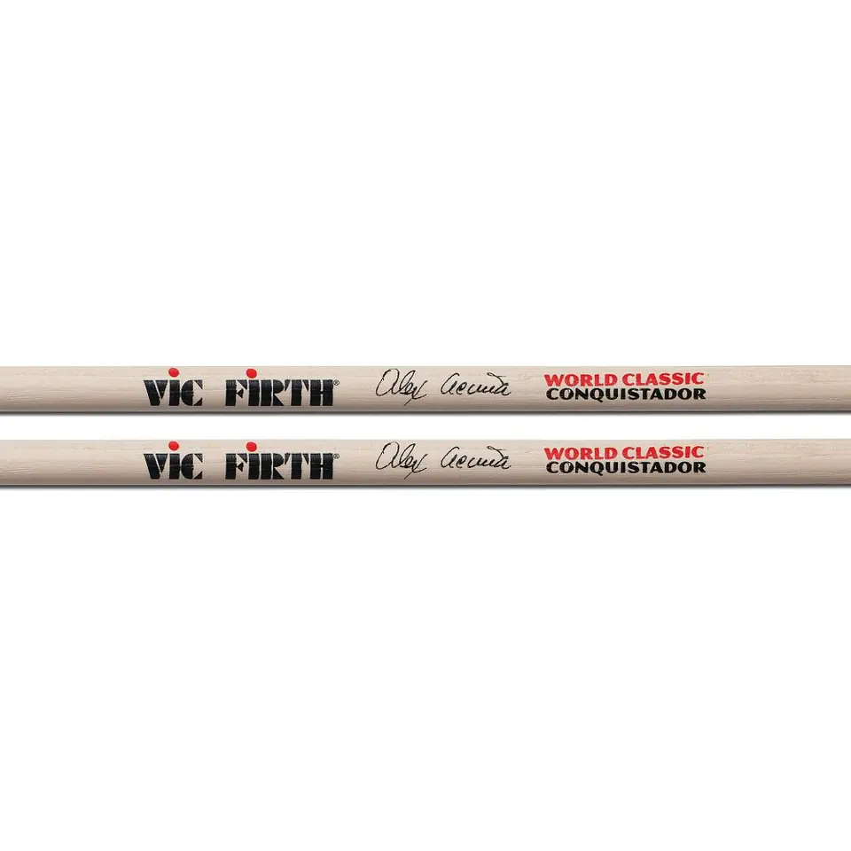 Baquetas Para Timbales Alex Acuña Clear Conquistador SAAC Vic Firth 2