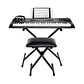 Teclado Musical Piano 61 Notas +Stand+Silla+Aud Hrmny Alesis - Miniatura 1