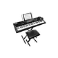 Teclado Musical Piano 61 Notas +Stand+Silla+Aud Hrmny Alesis - Miniatura 2