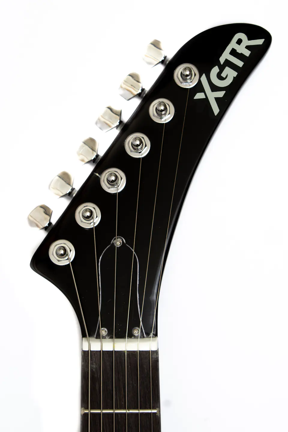 Guitarra Eléctrica XGTR Explorer Negra EP100-BK 4