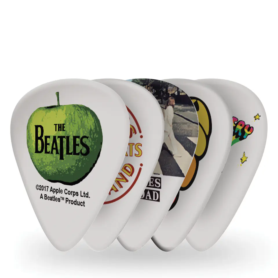 Uñetas Beatles Album (.70mm) 10 pack 1CWH4-10B3 Daddario 1