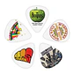 Uñetas Beatles Album (.70mm) 10 pack 1CWH4-10B3 Daddario - Miniatura 2