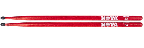 Baquetas Vic Firth 5A NOVA Red Punta de Nylon
