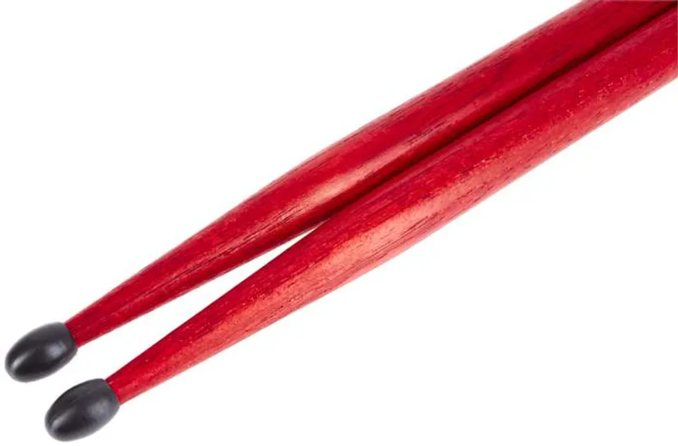 Baquetas Vic Firth 5A NOVA Red Punta de Nylon 3