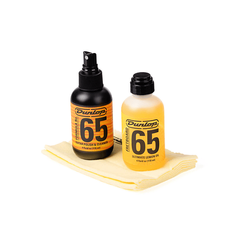 Kit de limpieza para cuerpo y diapasón Dunlop 65