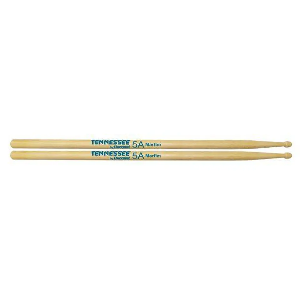 Baqueta Liverpool Tennessee Lisa 5A Punta de Madera Tn-5am 1