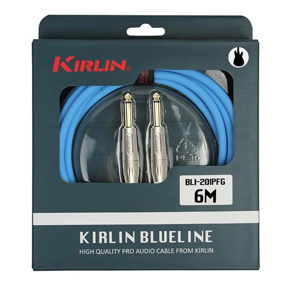 Cable Instrumento Plug-Plug Blueline Bli-201Pfg 6 Mts Kirlin 2