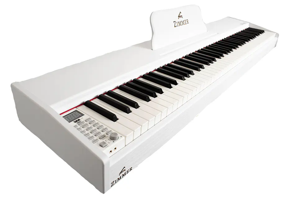Piano Digital Portable Zimmer Blanco ZIM-800-WH 5