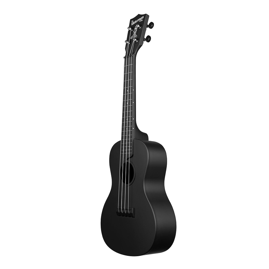 Ukelele Concierto Kala Waterman Matte Black Ka-Cwb-Bk