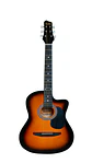 Guitarra Acústica Bilbao BIL-38C-SB  + Funda - Miniatura 2