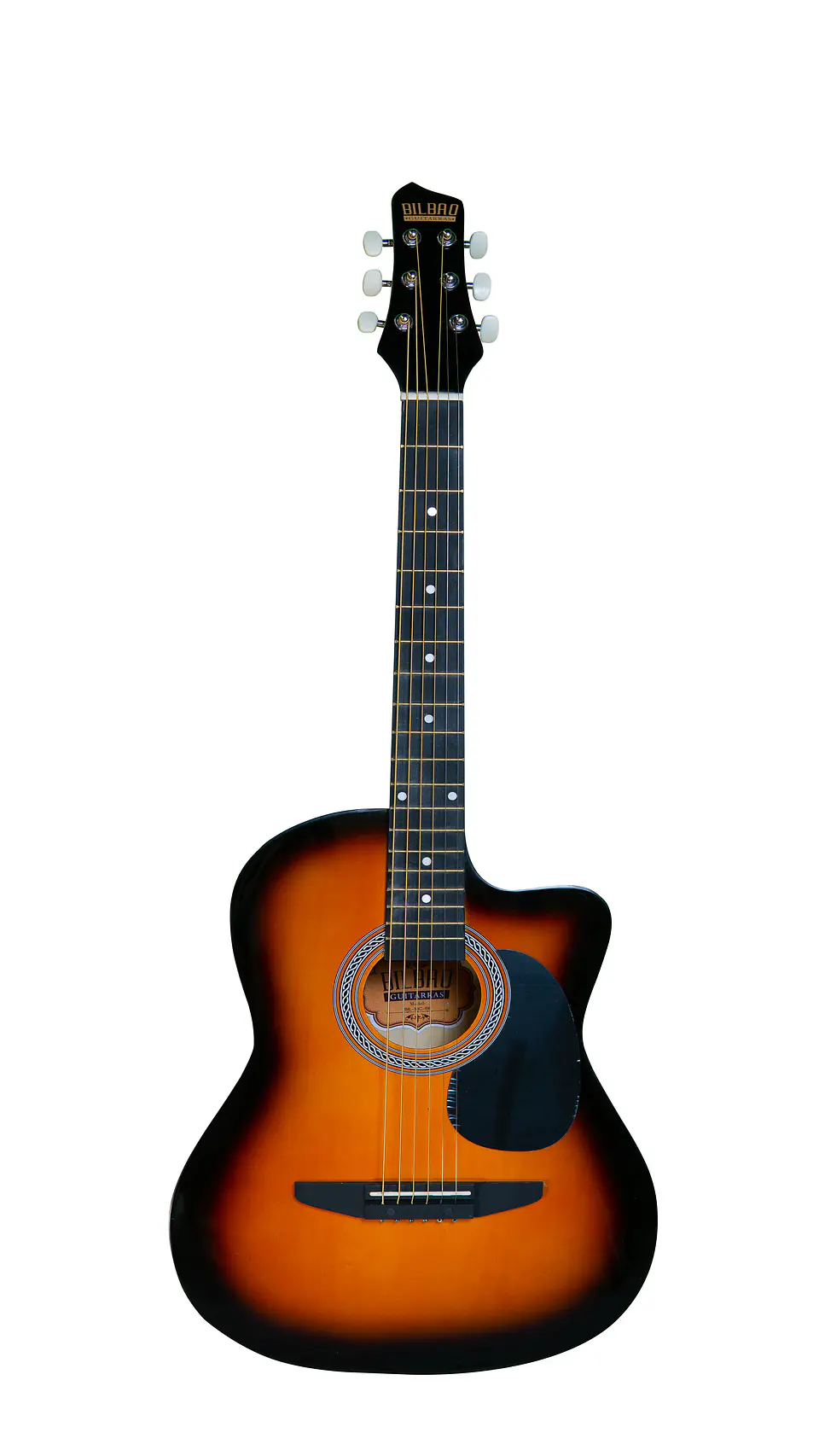 Guitarra Acústica Bilbao BIL-38C-SB  + Funda 2