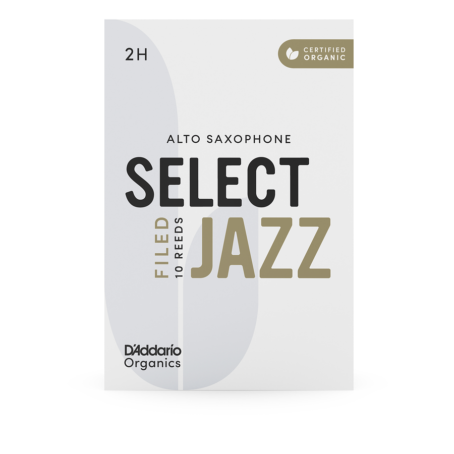 Cañas Saxo Alto 2H Organic Select Jazz Pack 10 Daddario