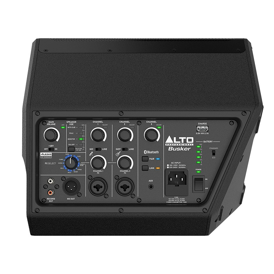 Parlante Portatil Recargable 200w Busker Alto Profesional