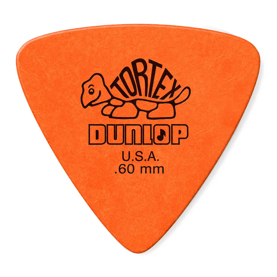 Uñeta Dunlop Tortex 431 Triangular 0.60mm Pack 6un. 1