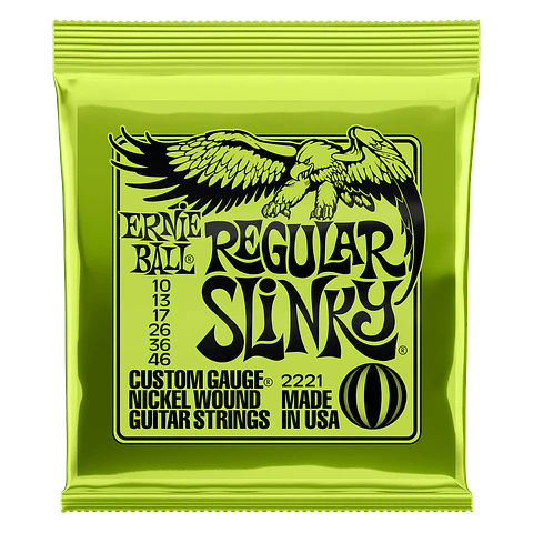 Set de cuerdas Ernie Ball Regular Slinky 10 – 46