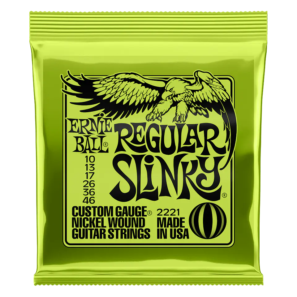 Set de cuerdas Ernie Ball Regular Slinky 10 – 46 1