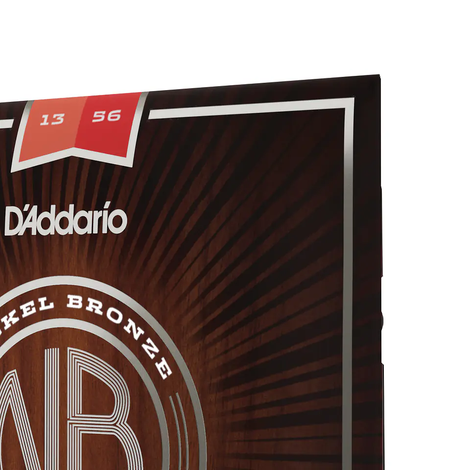 Set Cuerdas Guitarra Acústica Bronze 13-56 NB1356 Daddario 4