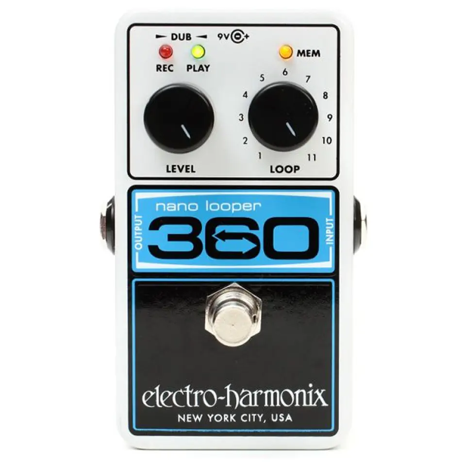 Pedal Loop Nano Looper 360 Electro Harmonix 1