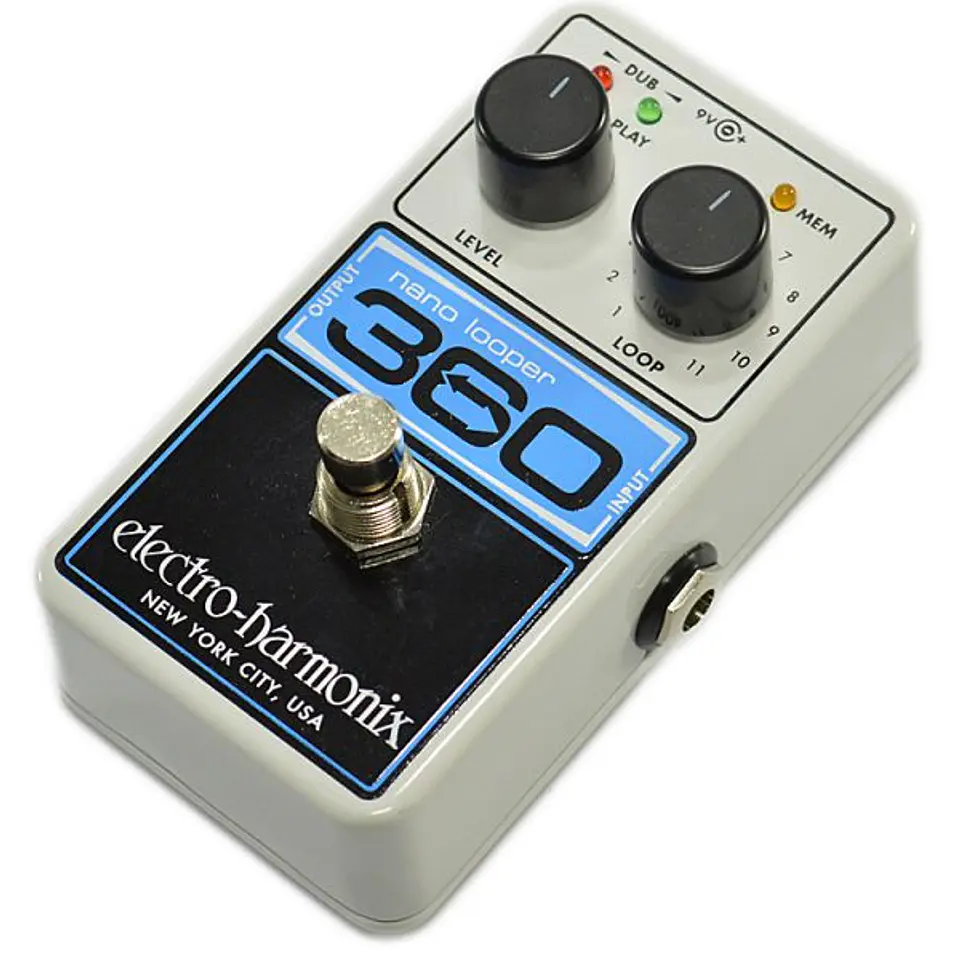 Pedal Loop Nano Looper 360 Electro Harmonix 2