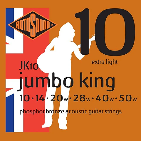 Set para guitarra electroacústica JK10 (Jumbo King)