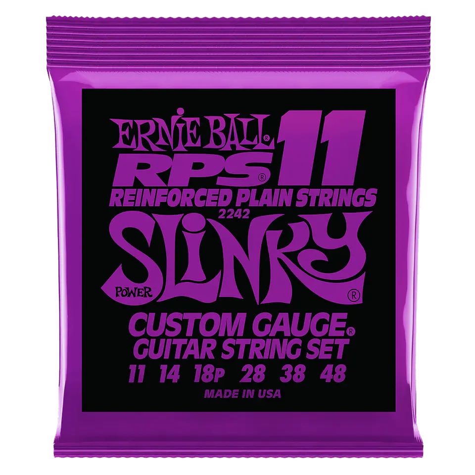 Set de cuerdas Ernie Ball Power Slinky Rps 11 – 48 1