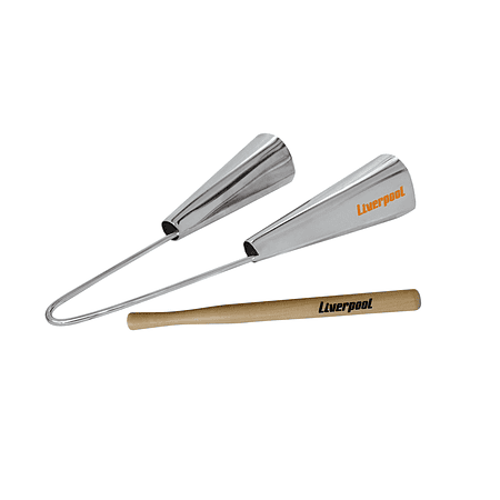 Agogó Liverpool Doble Pequeño Cromado AG-DPC