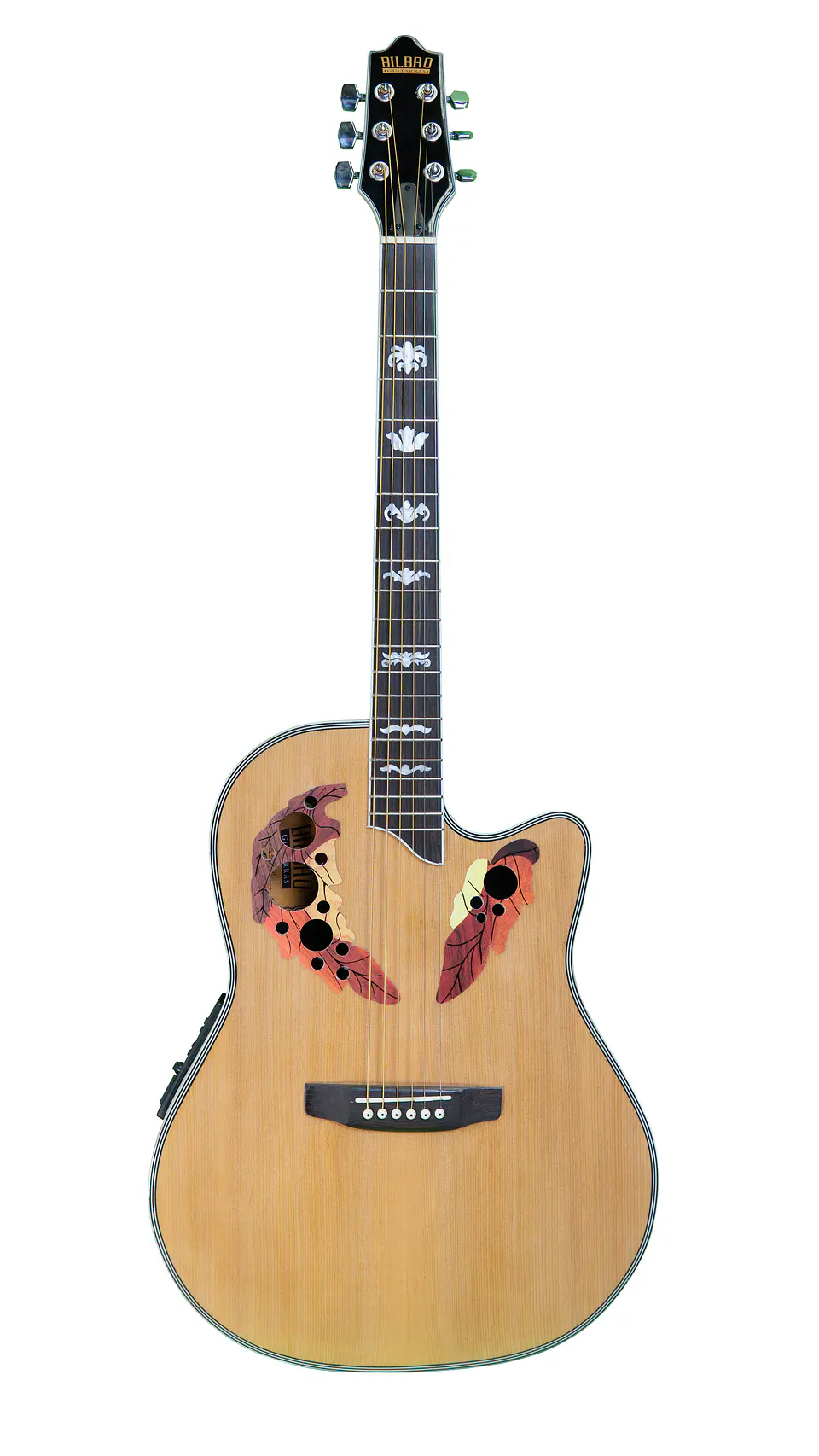 Guitarra Electroacústica Bilbao BIL-800CE-NT + Funda 2