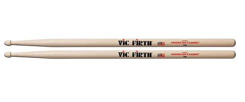 Baquetas Vic Firth 7A American Classic Punta de Madera