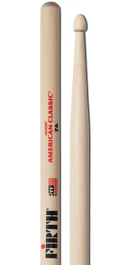 Baquetas Vic Firth 7A American Classic Punta de Madera