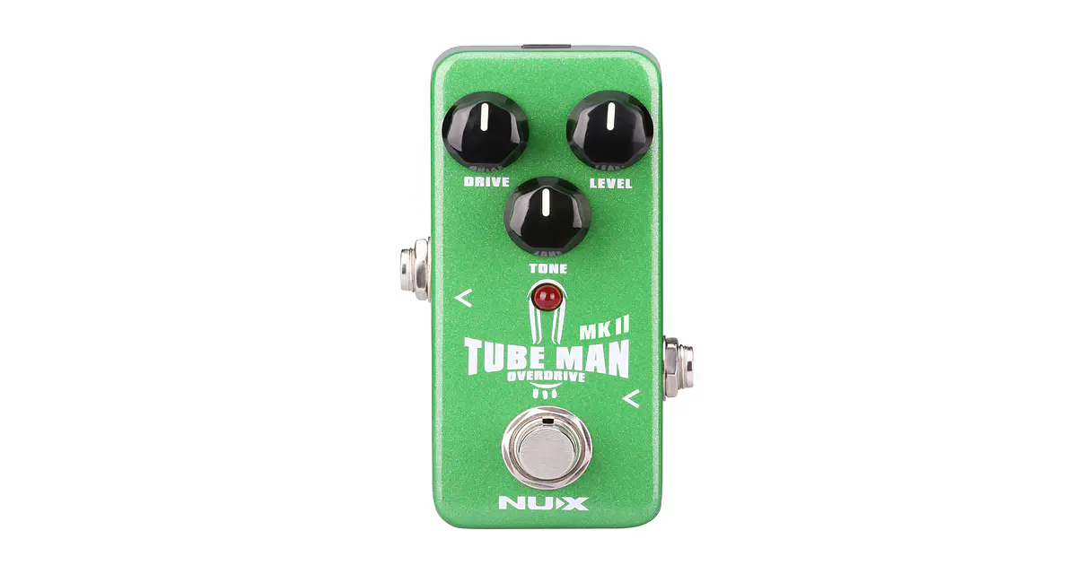 Mini Pedal Overdrive Tubeman Nod-2 Nux - MusicChile