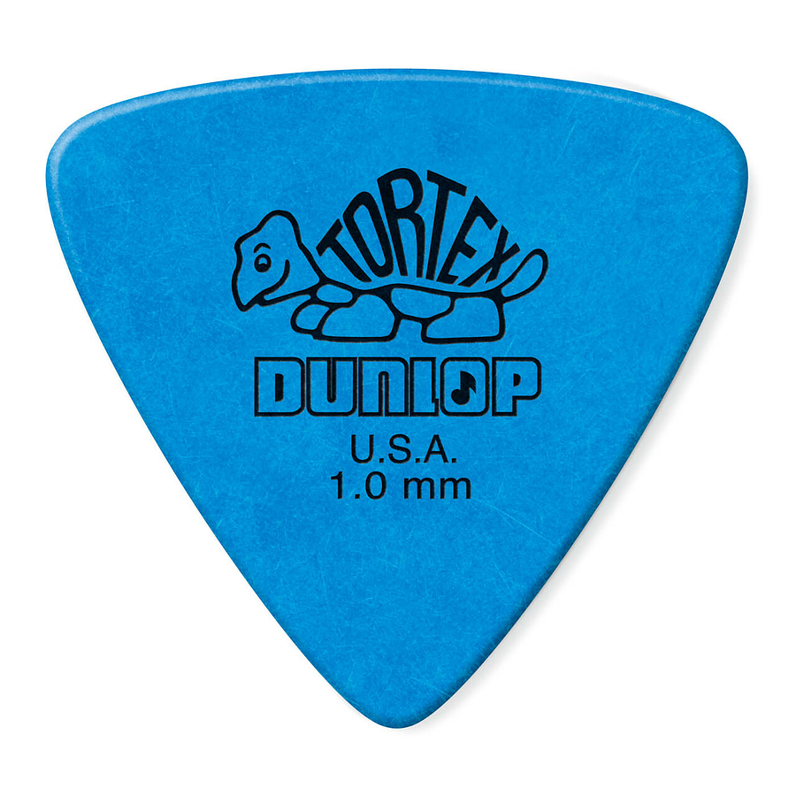 Uñetas Dunlop 431 Tortex Triangulares 1.0mm Pack 6un