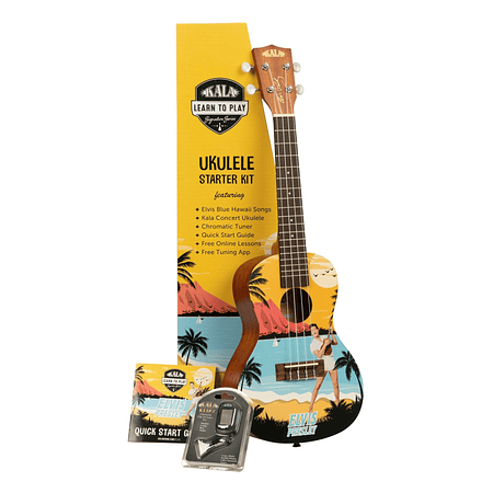 Ukelele Kala Concierto Kala-ltp-c-ebh