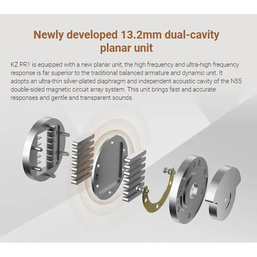 Audífono PR1 HF V.-MIC KZ