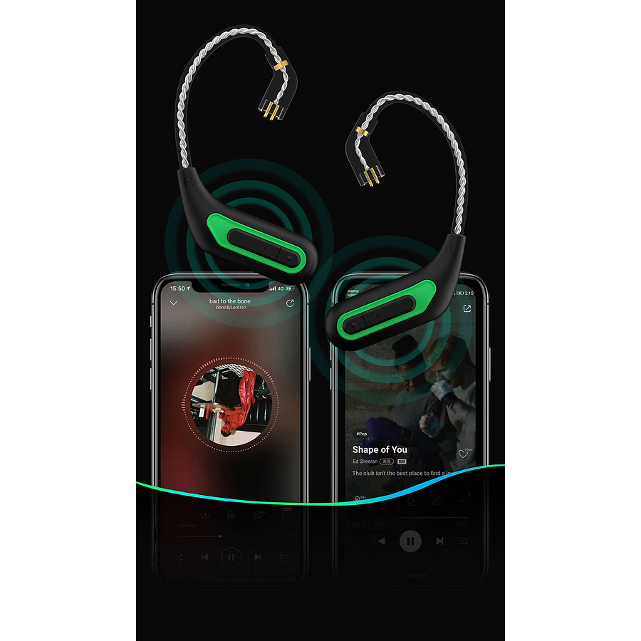 Adaptado r BT HD AZ10 KZ