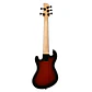 U-Bass Sólido 5 Cuerdas Fretted Marron Burst Kala - Miniatura 4