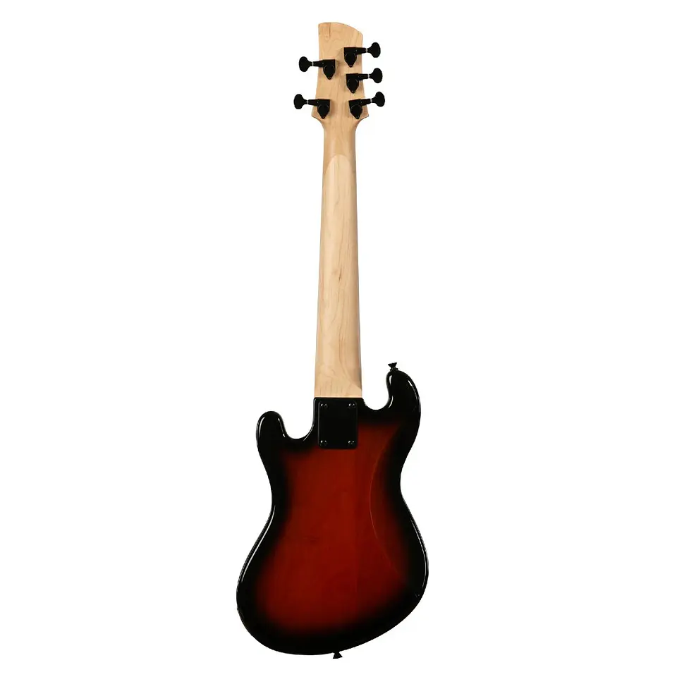 U-Bass Sólido 5 Cuerdas Fretted Marron Burst Kala 4